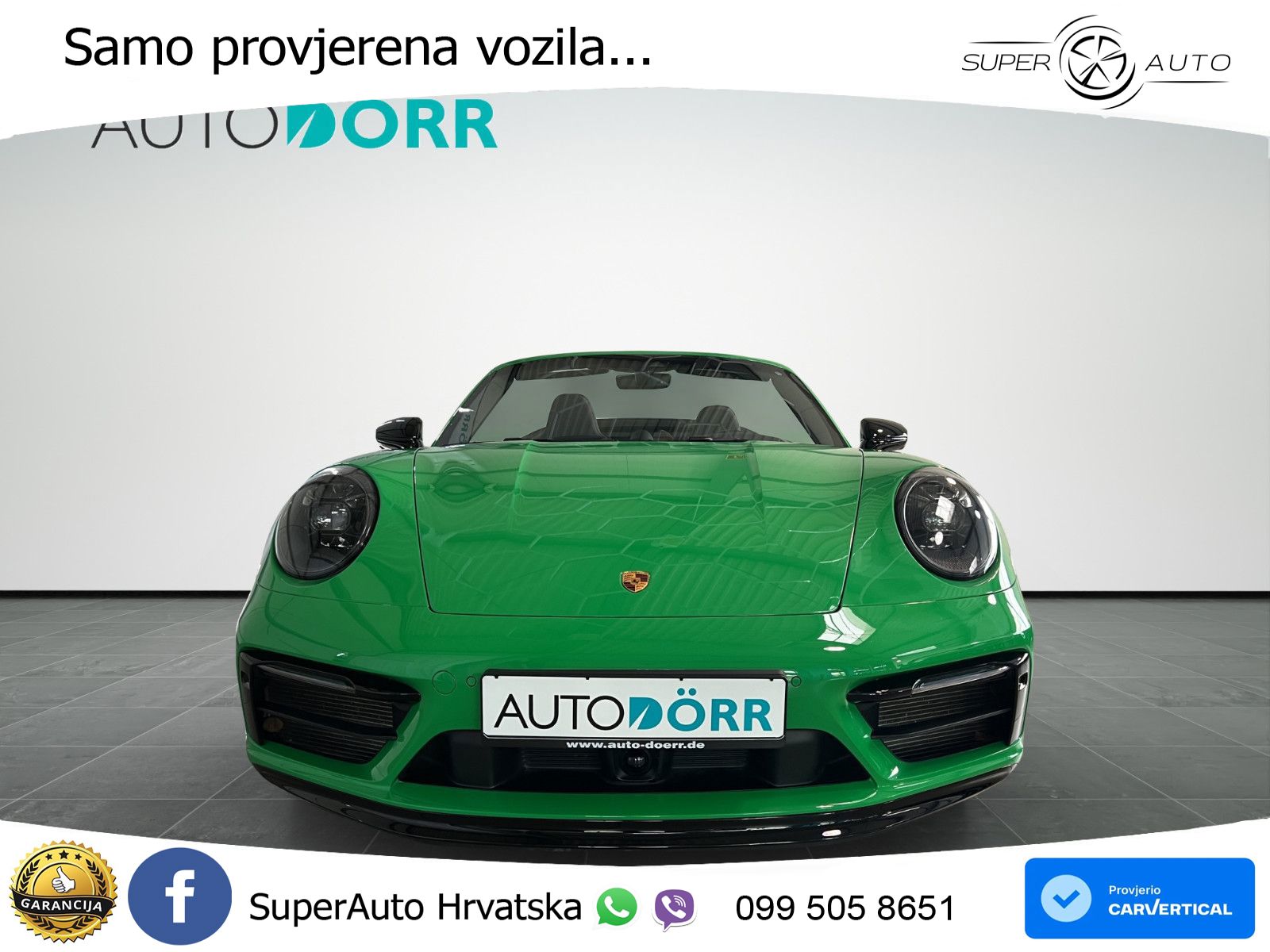 Porsche 911 Carrera 4 GTS Cabriolet 3.0 (480 KS) PDK ZRAČNI+ACC+GR SJED+KAM