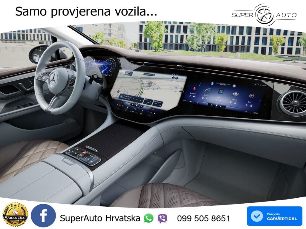 Mercedes EQE 500 100 kWh (449 KS) 4MATIC LED+GR SJED+ACC