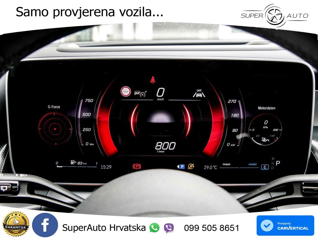 Mercedes GLC 450d (367 KS) 4MATIC 9G-TRONIC AMG ZRAČNI+ACC+GR SJED+KAM+PANO