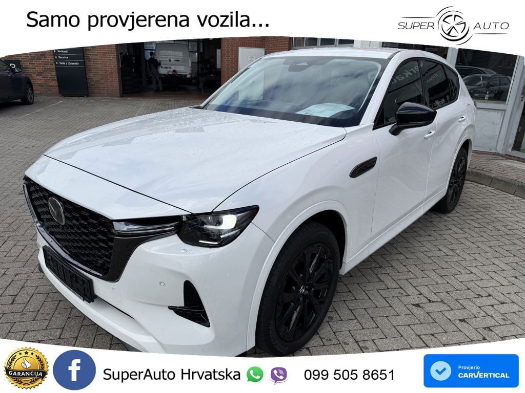 Mazda CX-60 3.3 e-Skyactiv D (254 KS) AWD Automatic LED+GR SJED+ACC