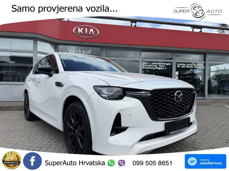 Mazda CX-60 3.3 e-Skyactiv D (254 KS) AWD Automatic LED+GR SJED+ACC