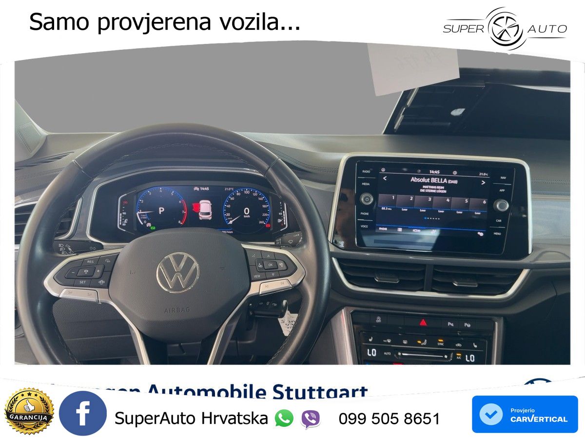 Volkswagen T-Roc 1.5 TSI (150 KS) DSG LED+GR SJED+ACC