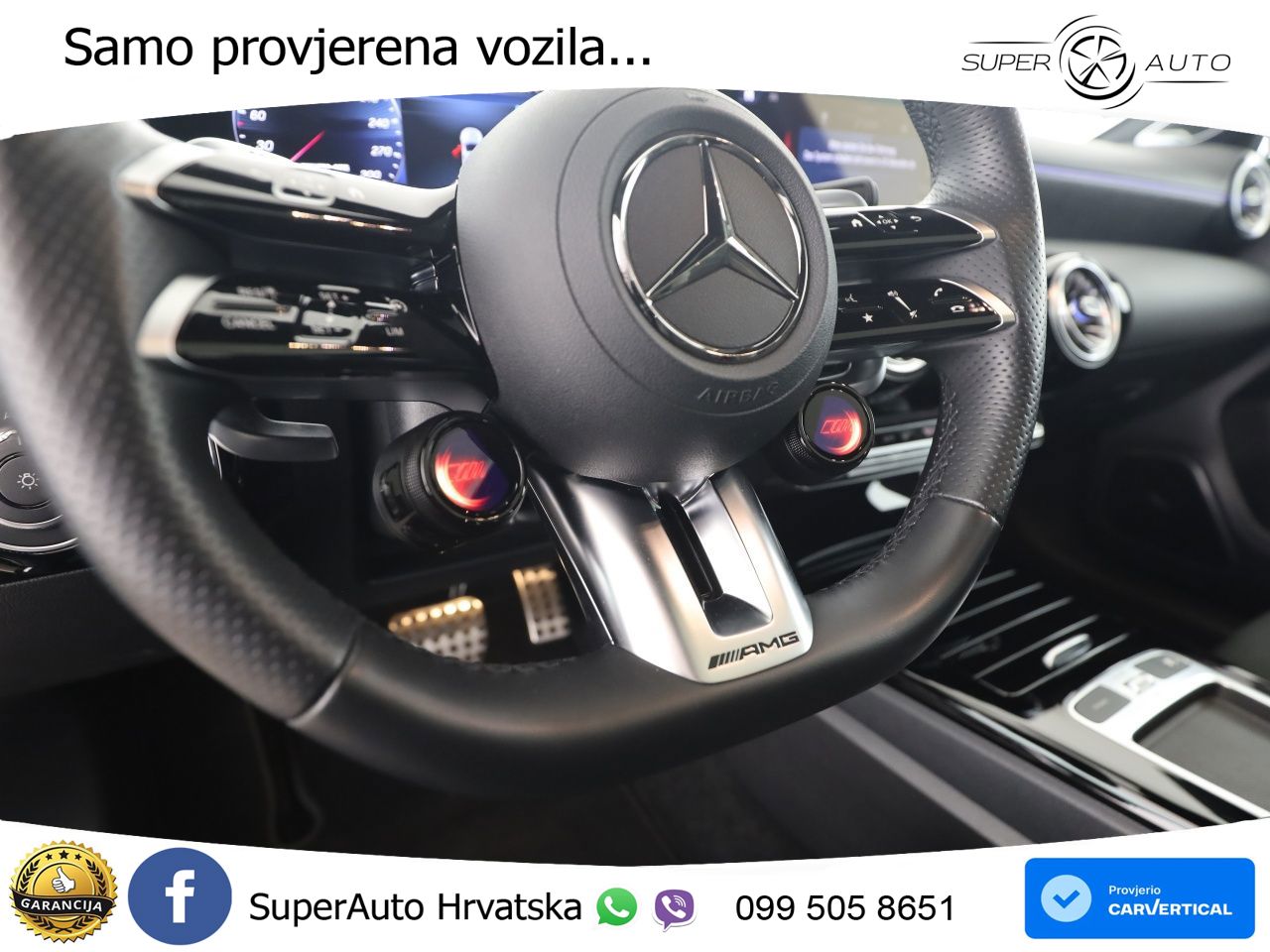 Mercedes-Benz AMG A 45 S 4MATIC+ AMG SPEEDSHIFT DCT 8G LED+GR SJED+ACC