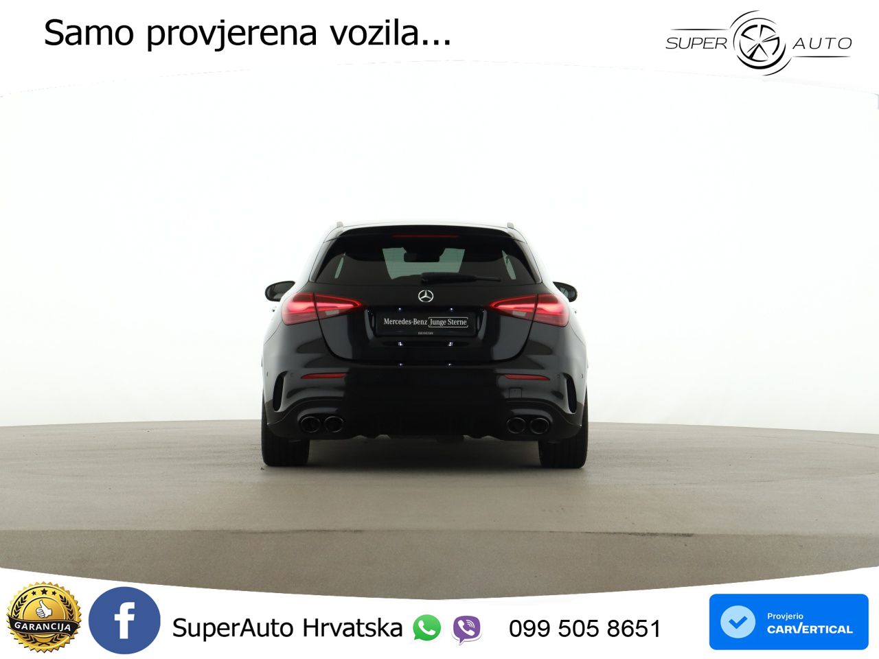 Mercedes-Benz AMG A 45 S 4MATIC+ AMG SPEEDSHIFT DCT 8G LED+GR SJED+ACC