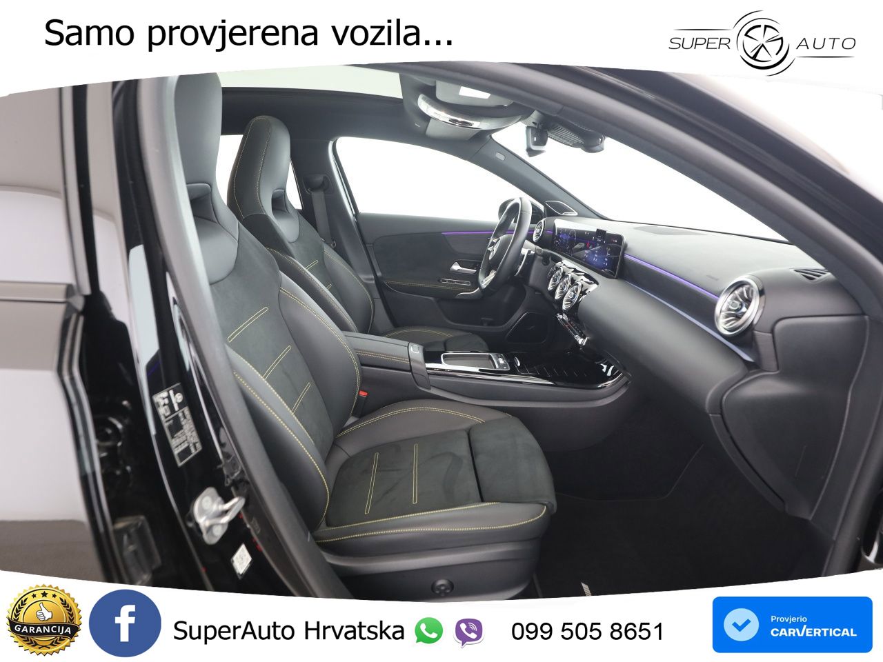 Mercedes-Benz AMG A 45 S 4MATIC+ AMG SPEEDSHIFT DCT 8G LED+GR SJED+ACC