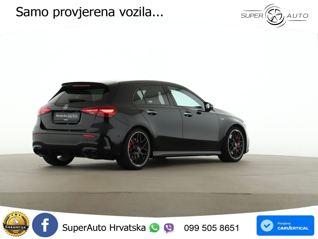 Mercedes-Benz AMG A 45 S 4MATIC+ AMG SPEEDSHIFT DCT 8G LED+GR SJED+ACC