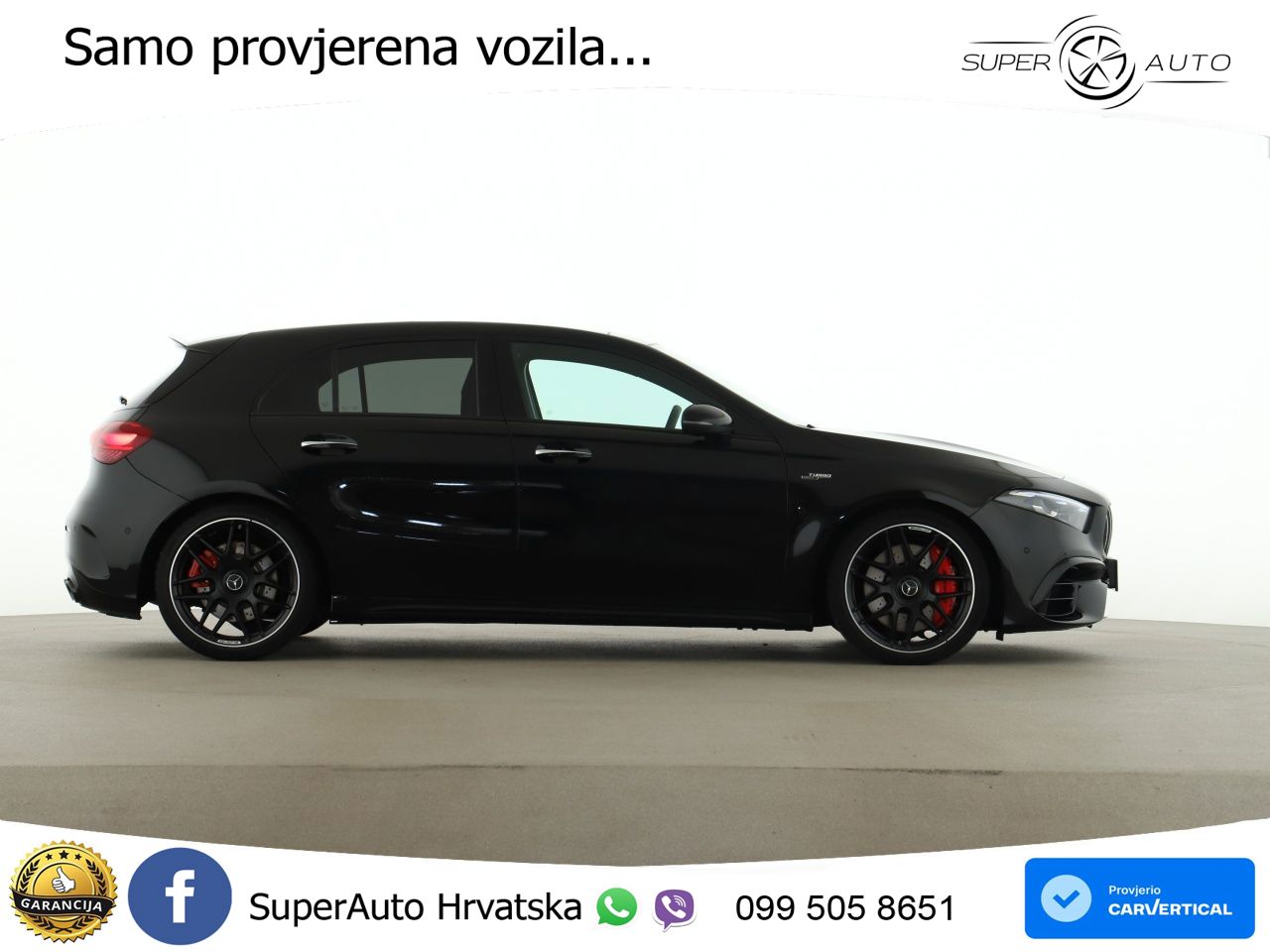 Mercedes-Benz AMG A 45 S 4MATIC+ AMG SPEEDSHIFT DCT 8G LED+GR SJED+ACC
