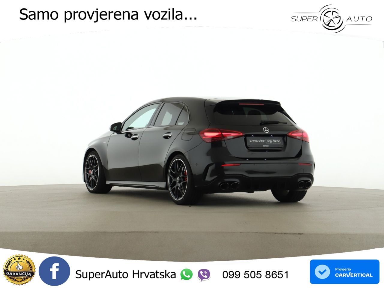 Mercedes-Benz AMG A 45 S 4MATIC+ AMG SPEEDSHIFT DCT 8G LED+GR SJED+ACC