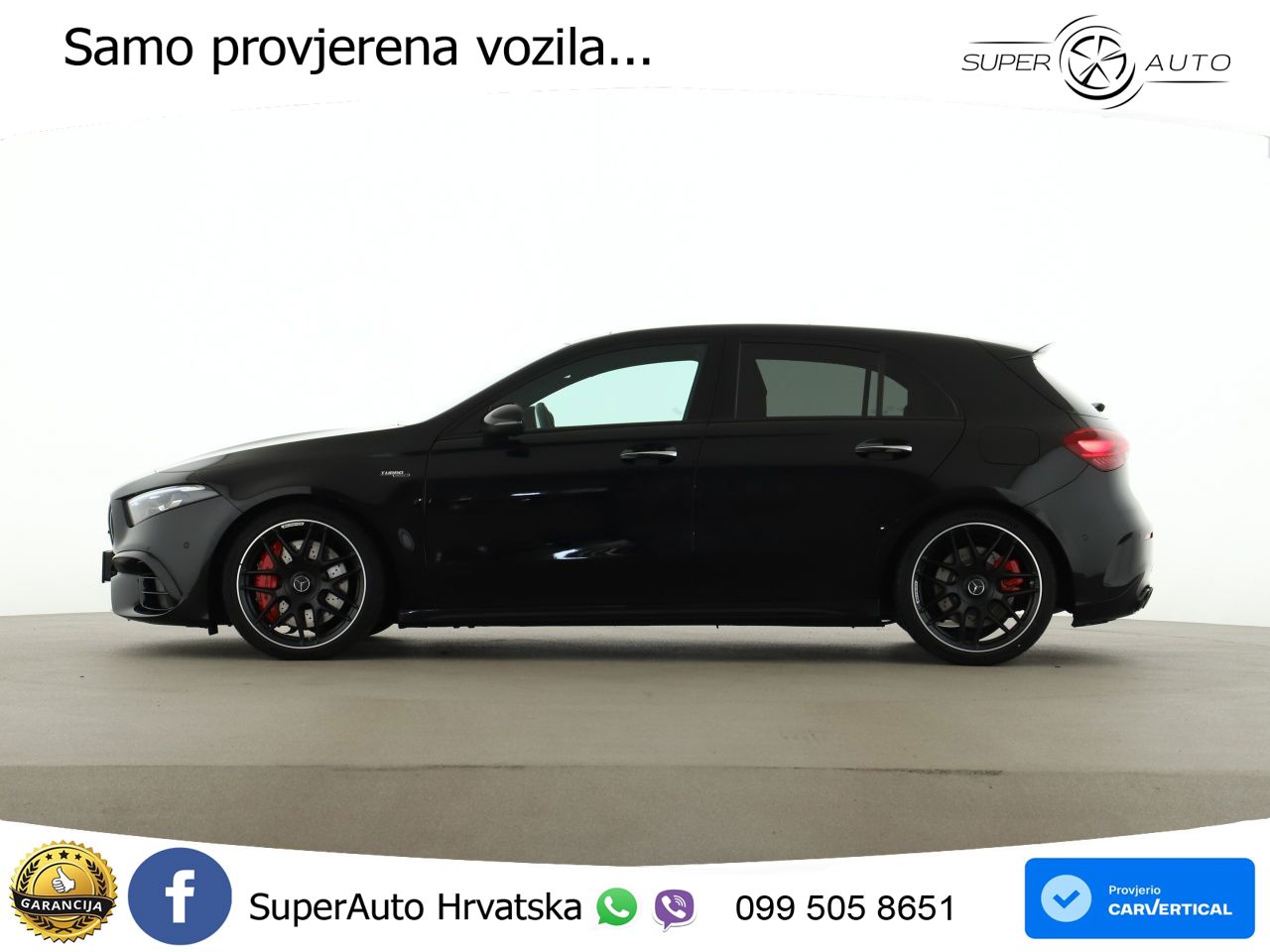 Mercedes-Benz AMG A 45 S 4MATIC+ AMG SPEEDSHIFT DCT 8G LED+GR SJED+ACC