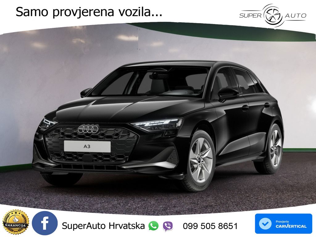 Audi A3 35 TFSI (150 KS) S tronic advanced LED+GR SJED+ACC
