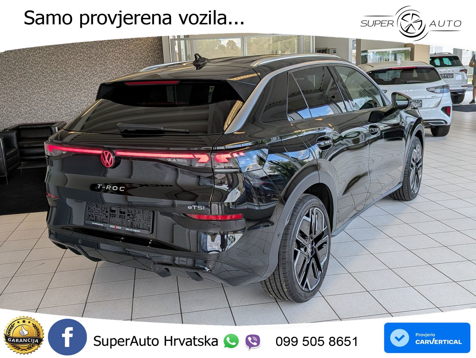 Volkswagen T-Roc II 1.5 eTSI (150 KS)  DSG LED+GR SJED+ACC