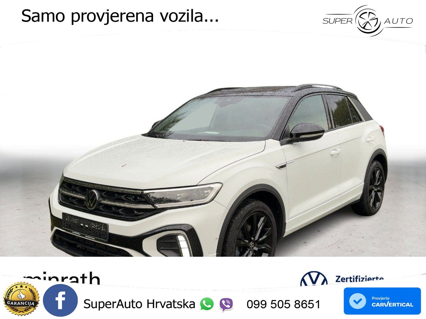 Volkswagen T-Roc 1.5 TSI (150 KS) DSG R-Line LED+GR SJED+ACC