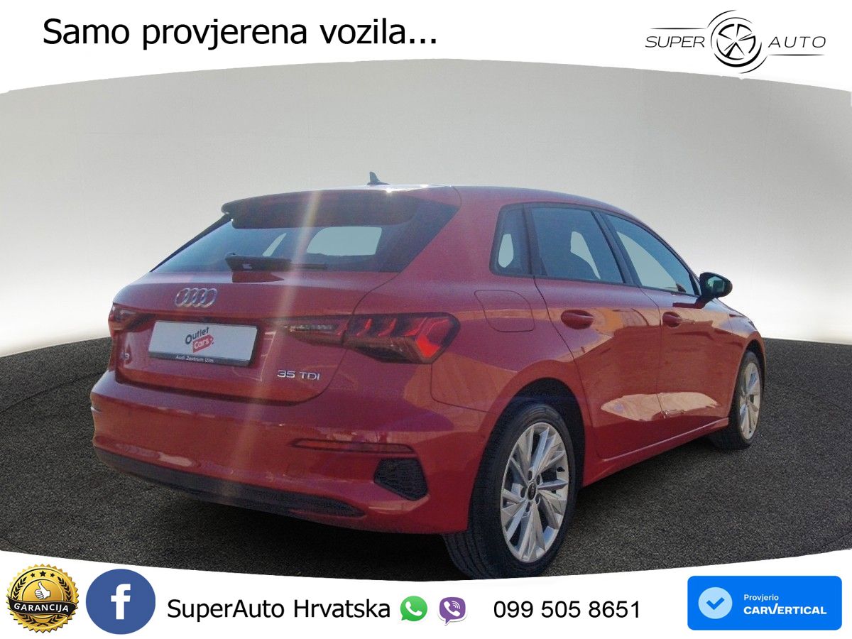 Audi A3 35 TDI (150 KS) S tronic LED+GR SJED+ACC