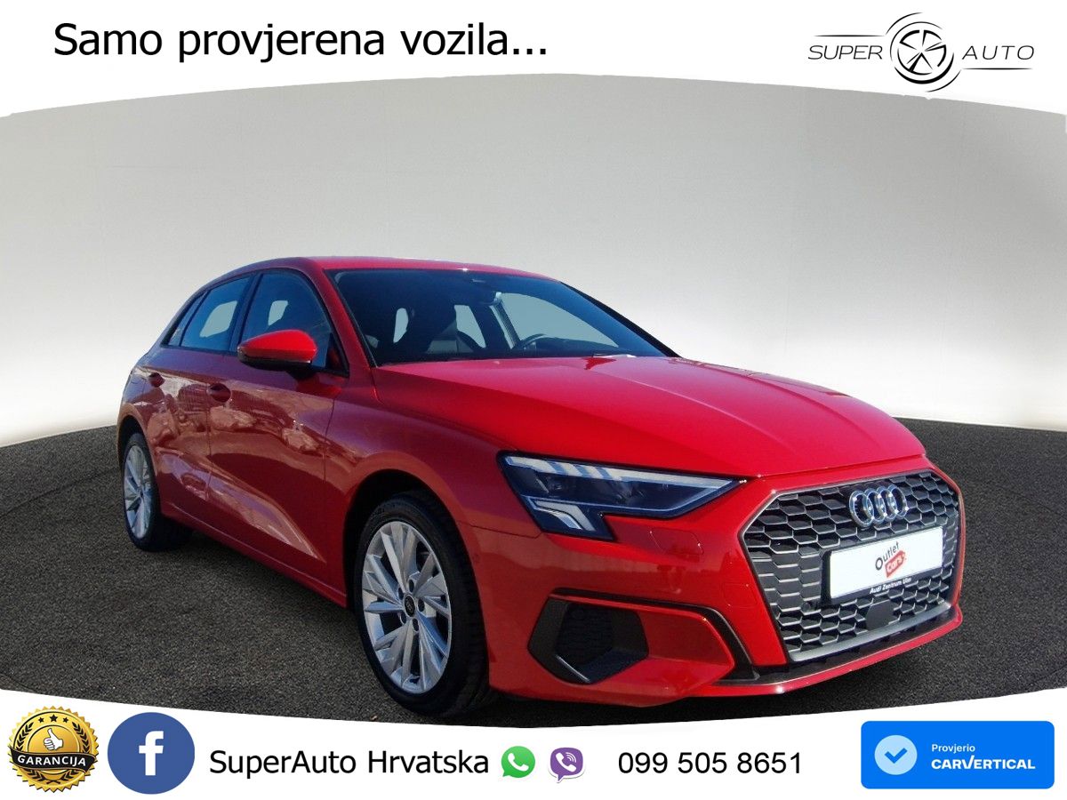 Audi A3 35 TDI (150 KS) S tronic LED+GR SJED+ACC