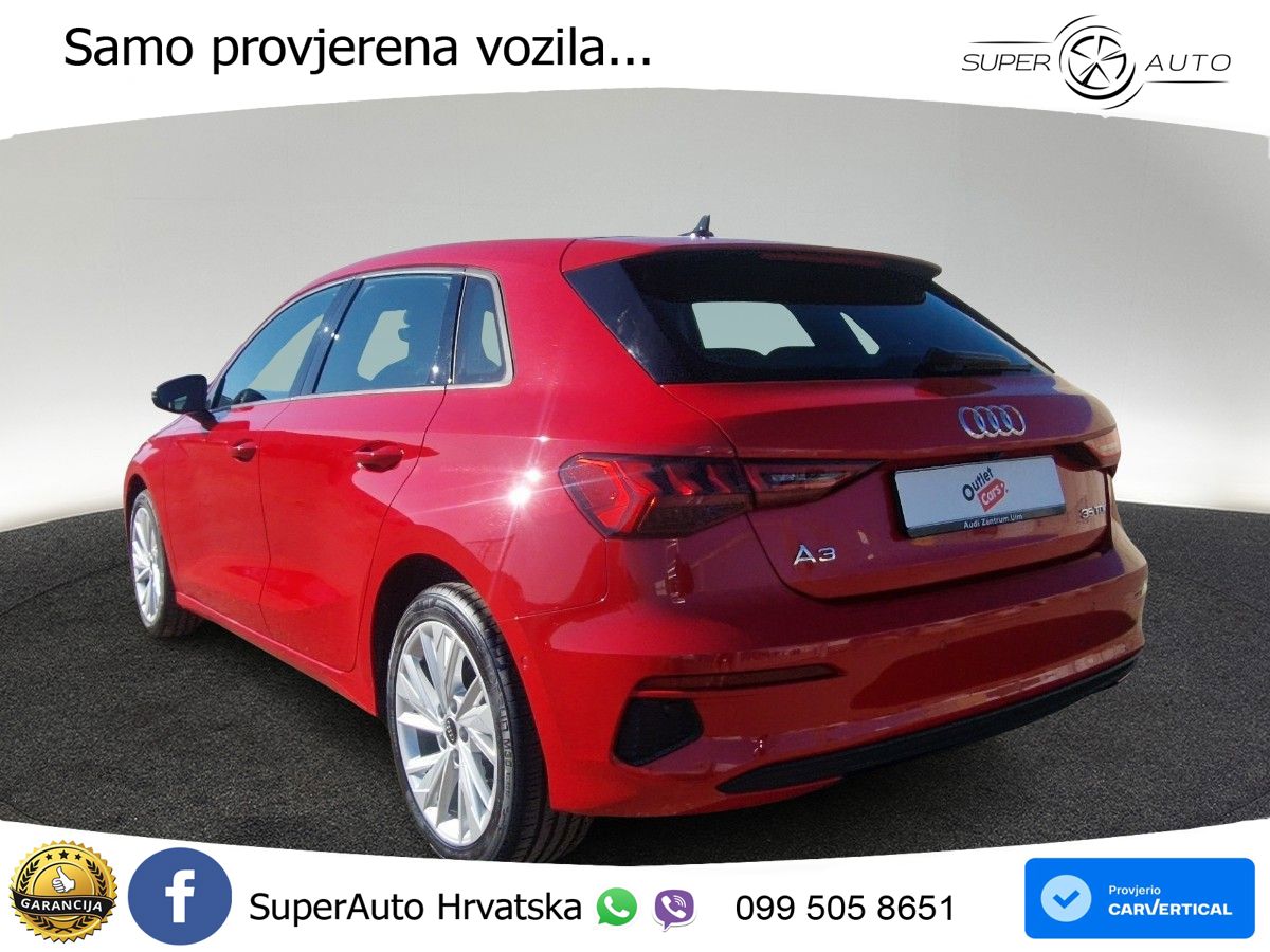 Audi A3 35 TDI (150 KS) S tronic LED+GR SJED+ACC