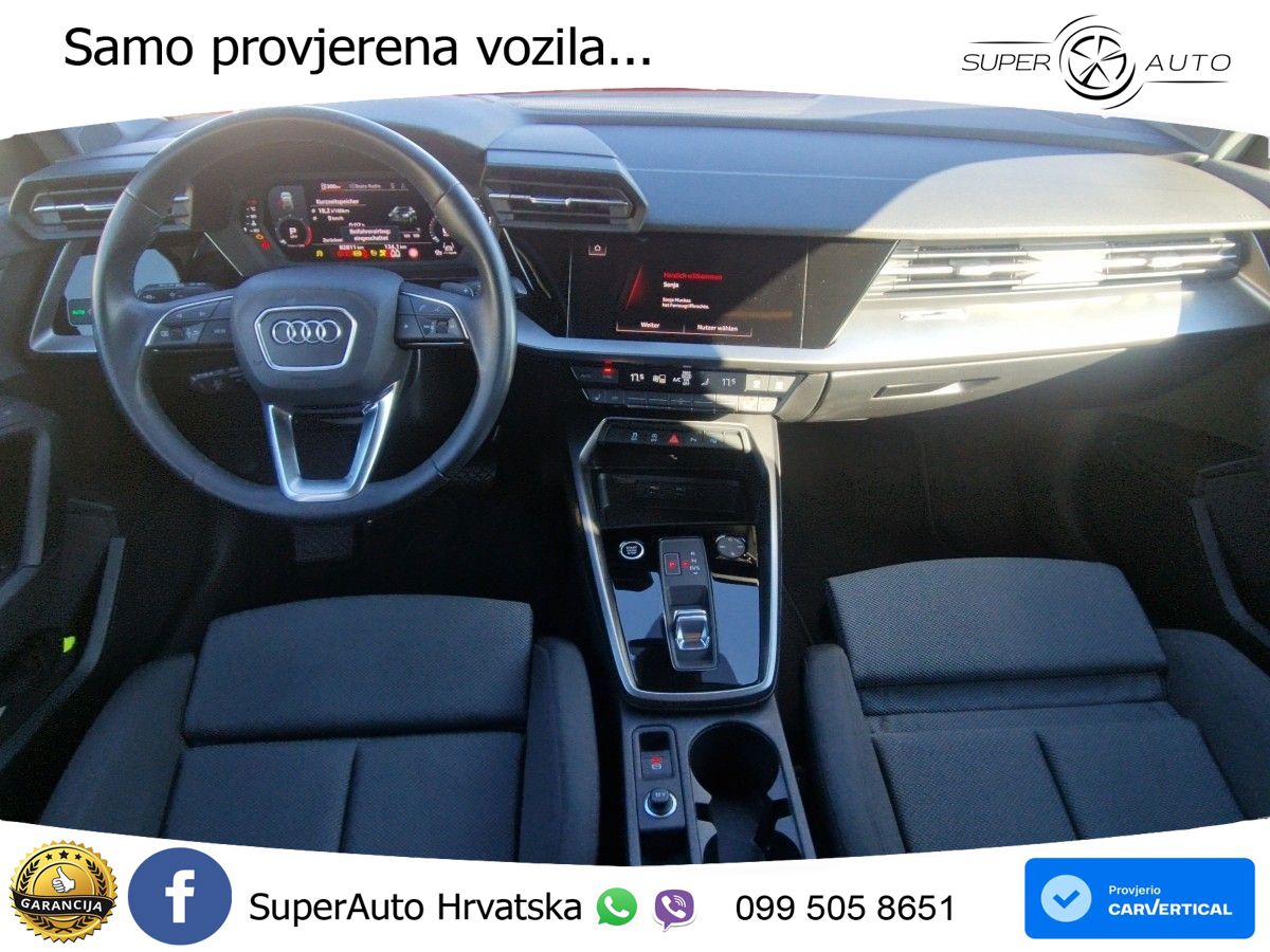 Audi A3 35 TDI (150 KS) S tronic LED+GR SJED+ACC