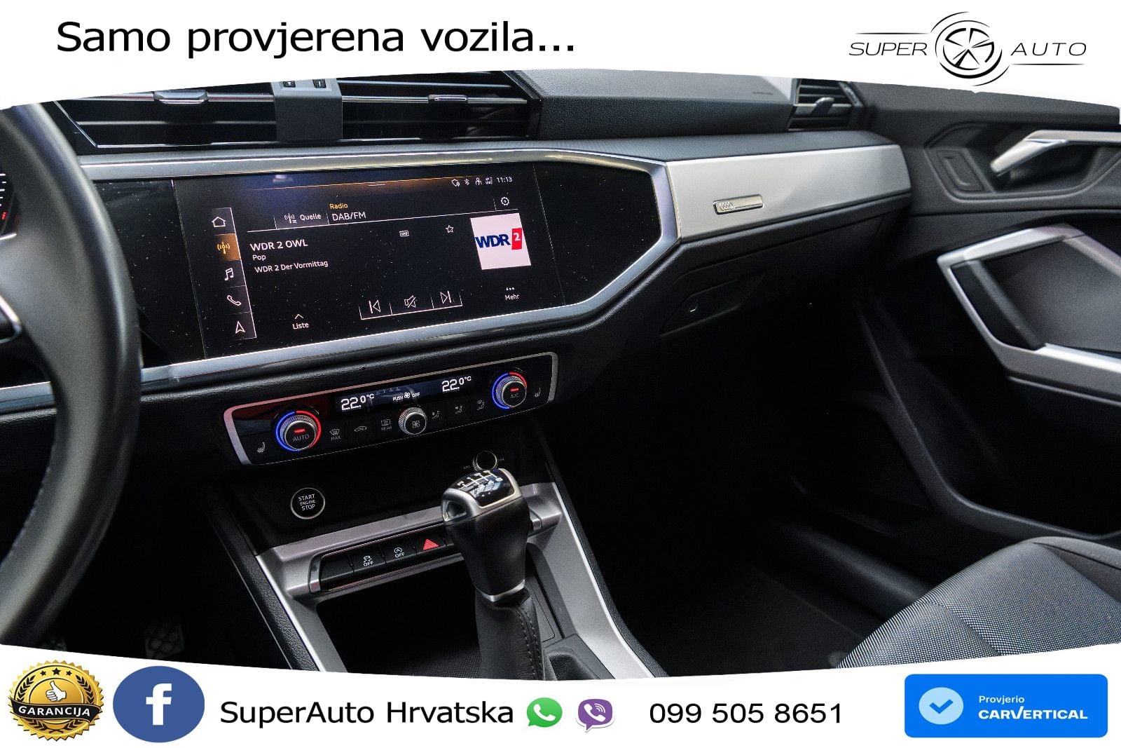 Audi Q3 35 TFSI (150 KS) advanced LED+GR SJED+ACC