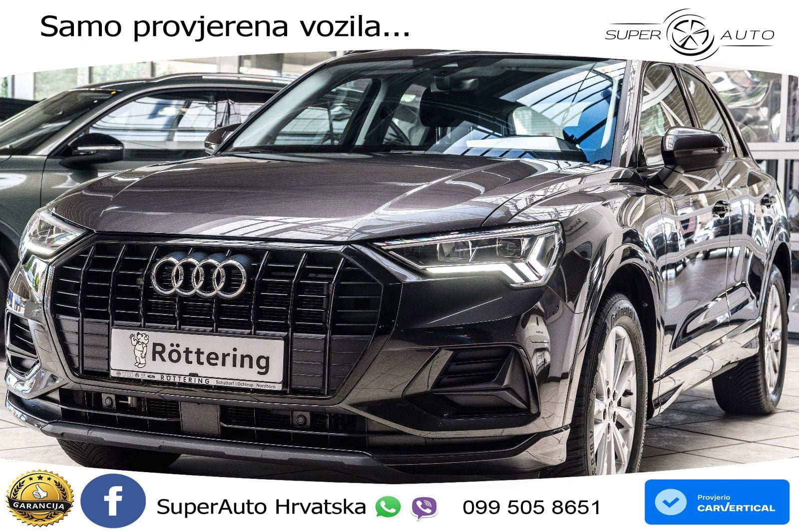 Audi Q3 35 TFSI (150 KS) advanced LED+GR SJED+ACC
