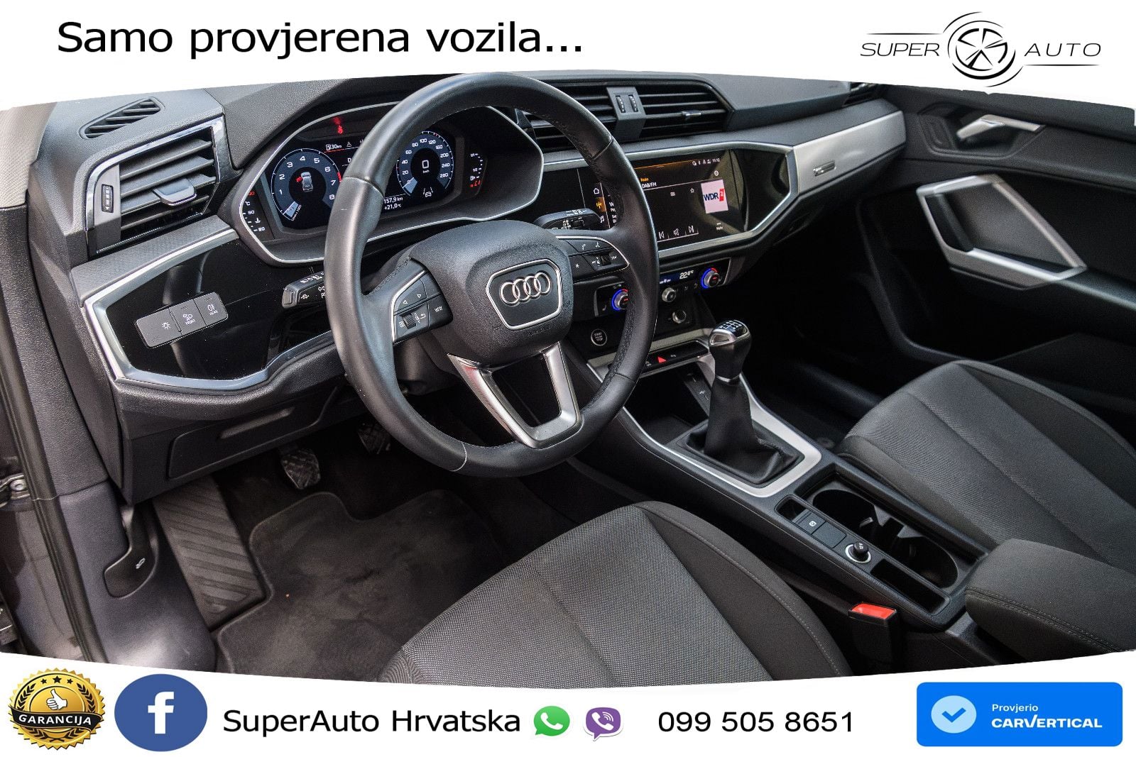 Audi Q3 35 TFSI (150 KS) advanced LED+GR SJED+ACC