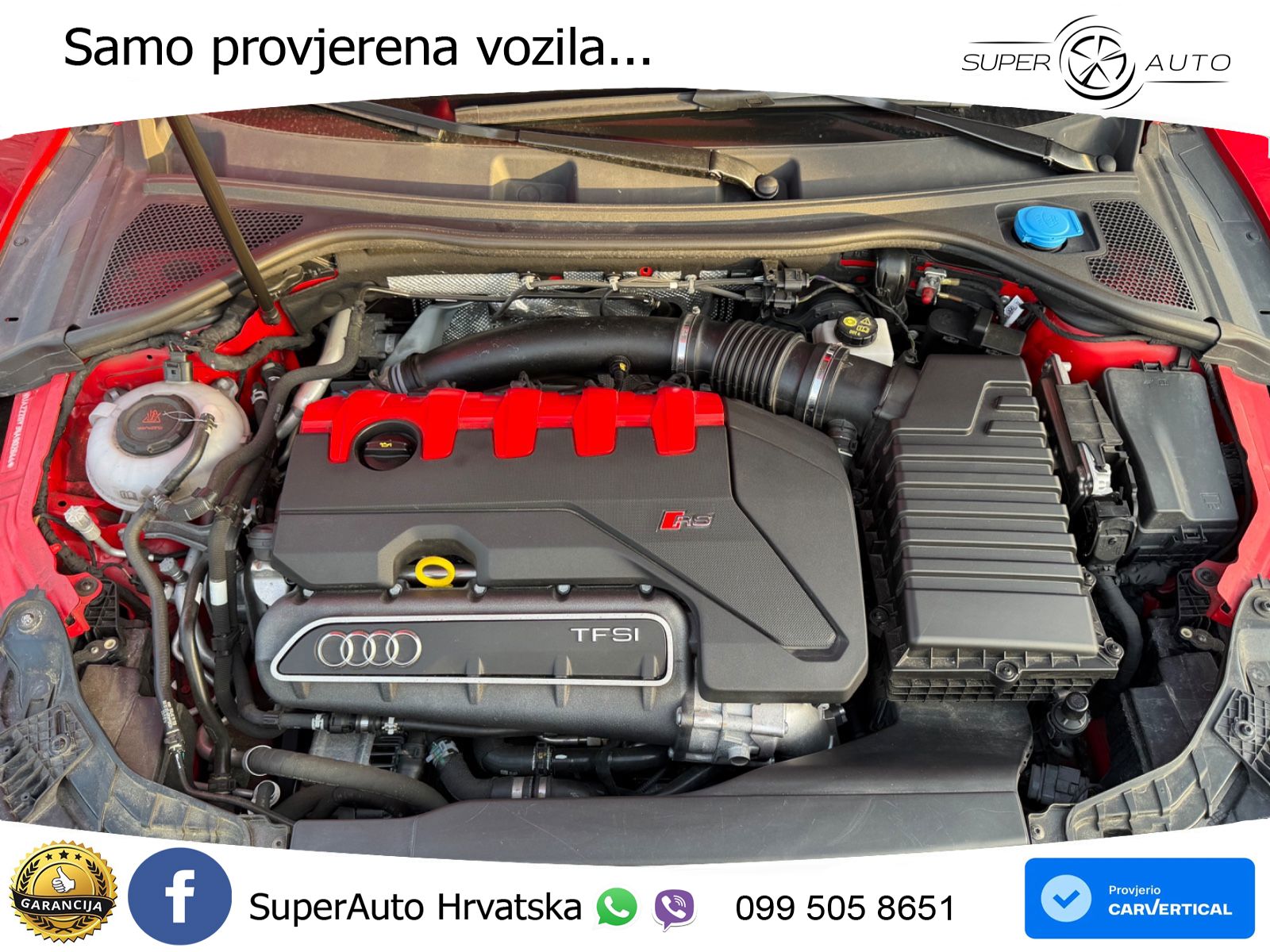 Audi RS3 Sedan 2.5 TFSI (400 KS) quattro S tronic