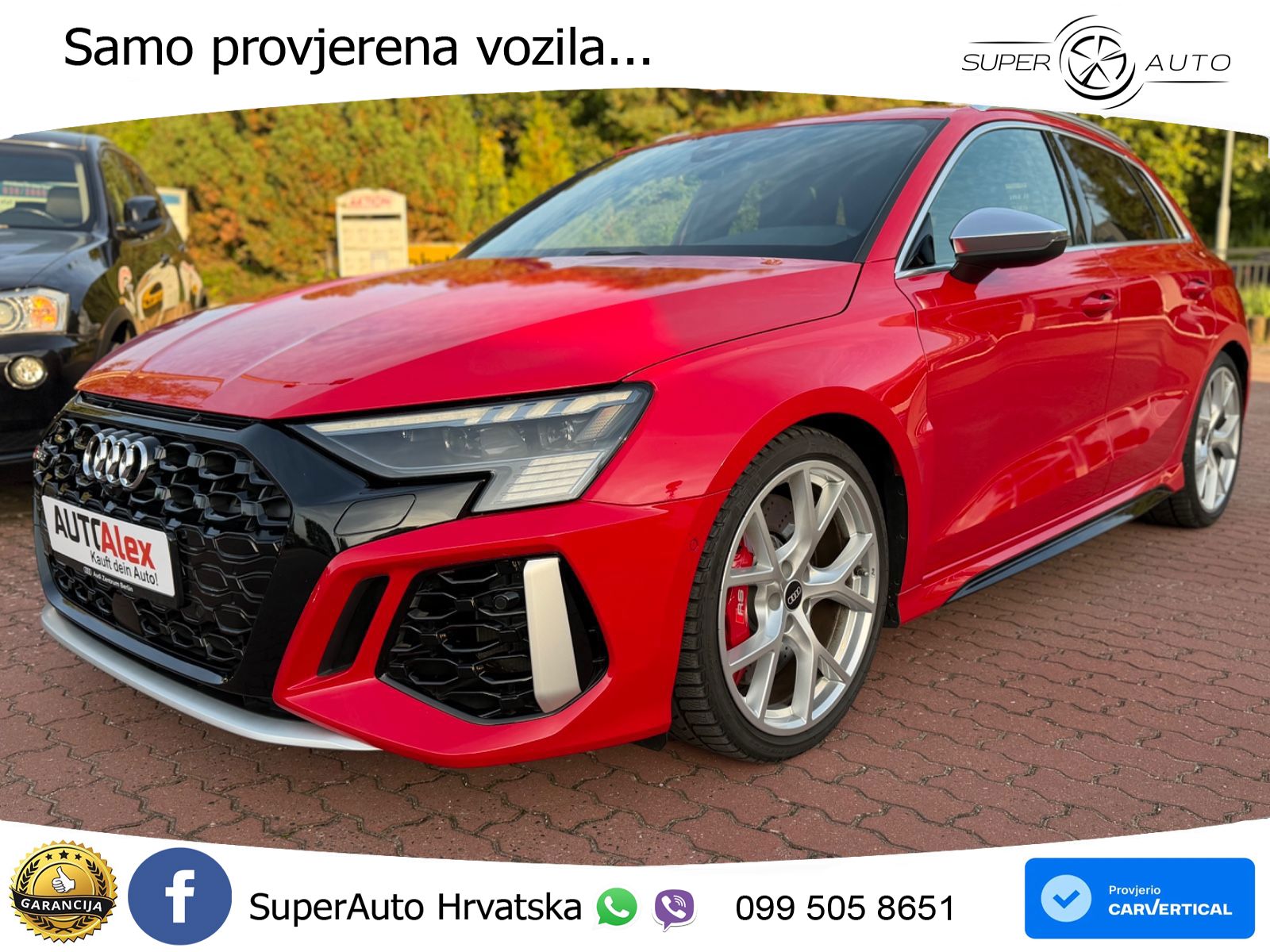 Audi RS3 Sedan 2.5 TFSI (400 KS) quattro S tronic