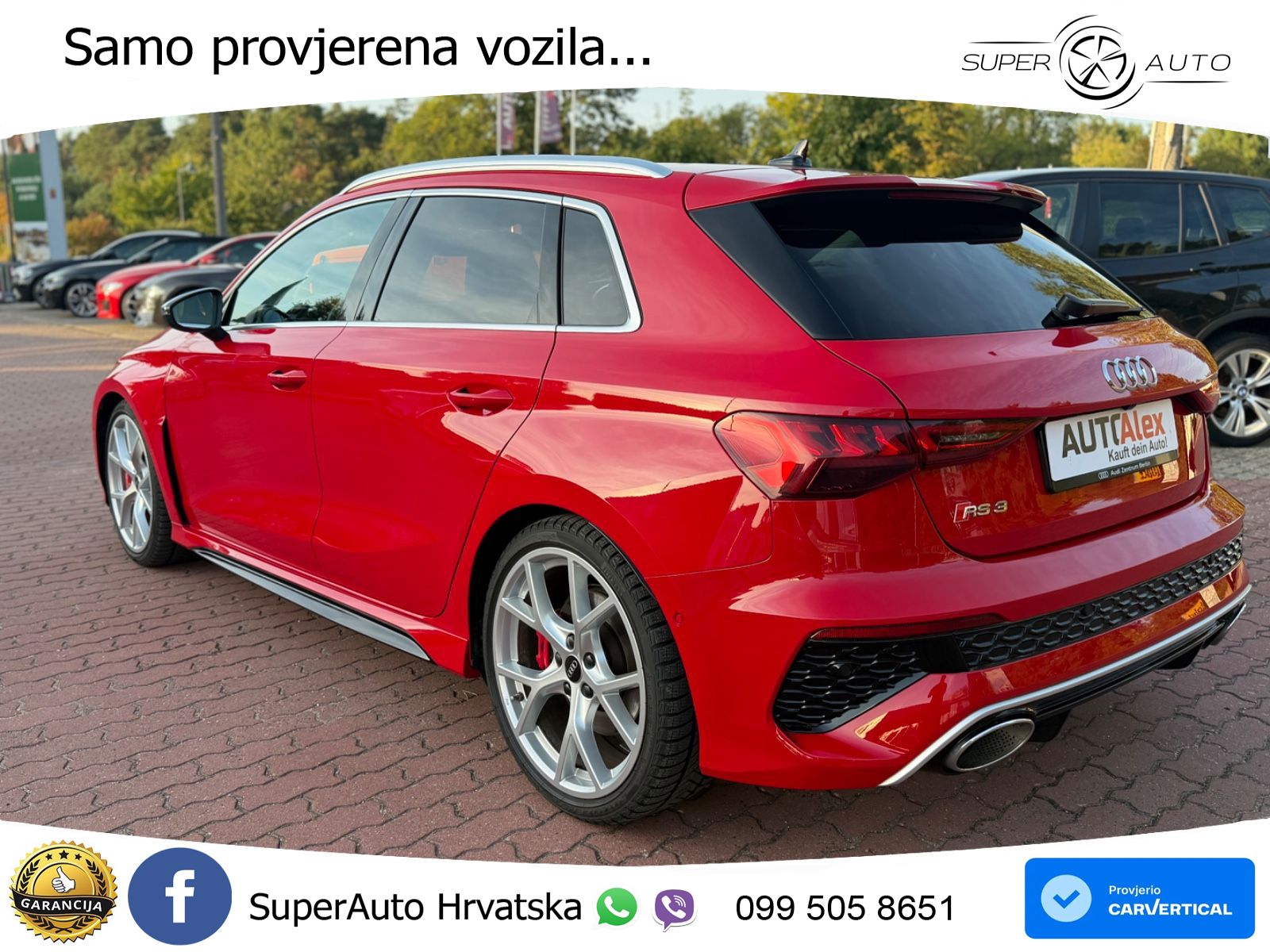 Audi RS3 Sedan 2.5 TFSI (400 KS) quattro S tronic
