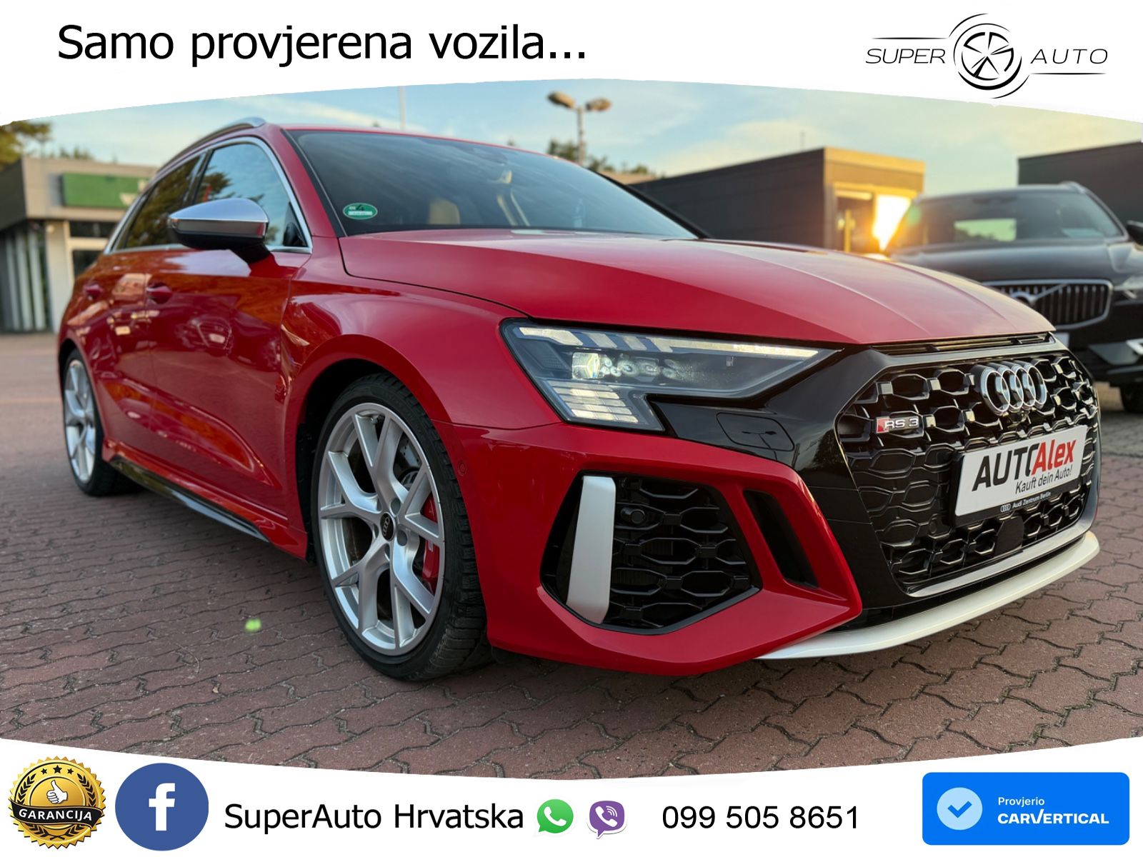 Audi RS3 Sedan 2.5 TFSI (400 KS) quattro S tronic