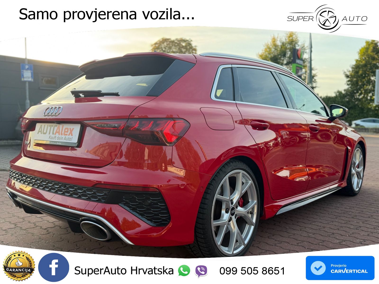 Audi RS3 Sedan 2.5 TFSI (400 KS) quattro S tronic