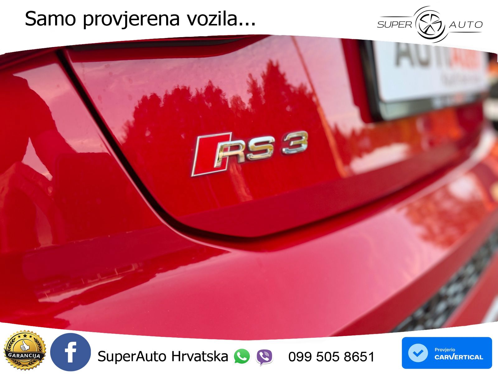 Audi RS3 Sedan 2.5 TFSI (400 KS) quattro S tronic