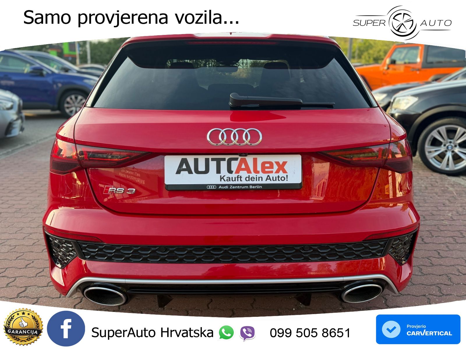 Audi RS3 Sedan 2.5 TFSI (400 KS) quattro S tronic