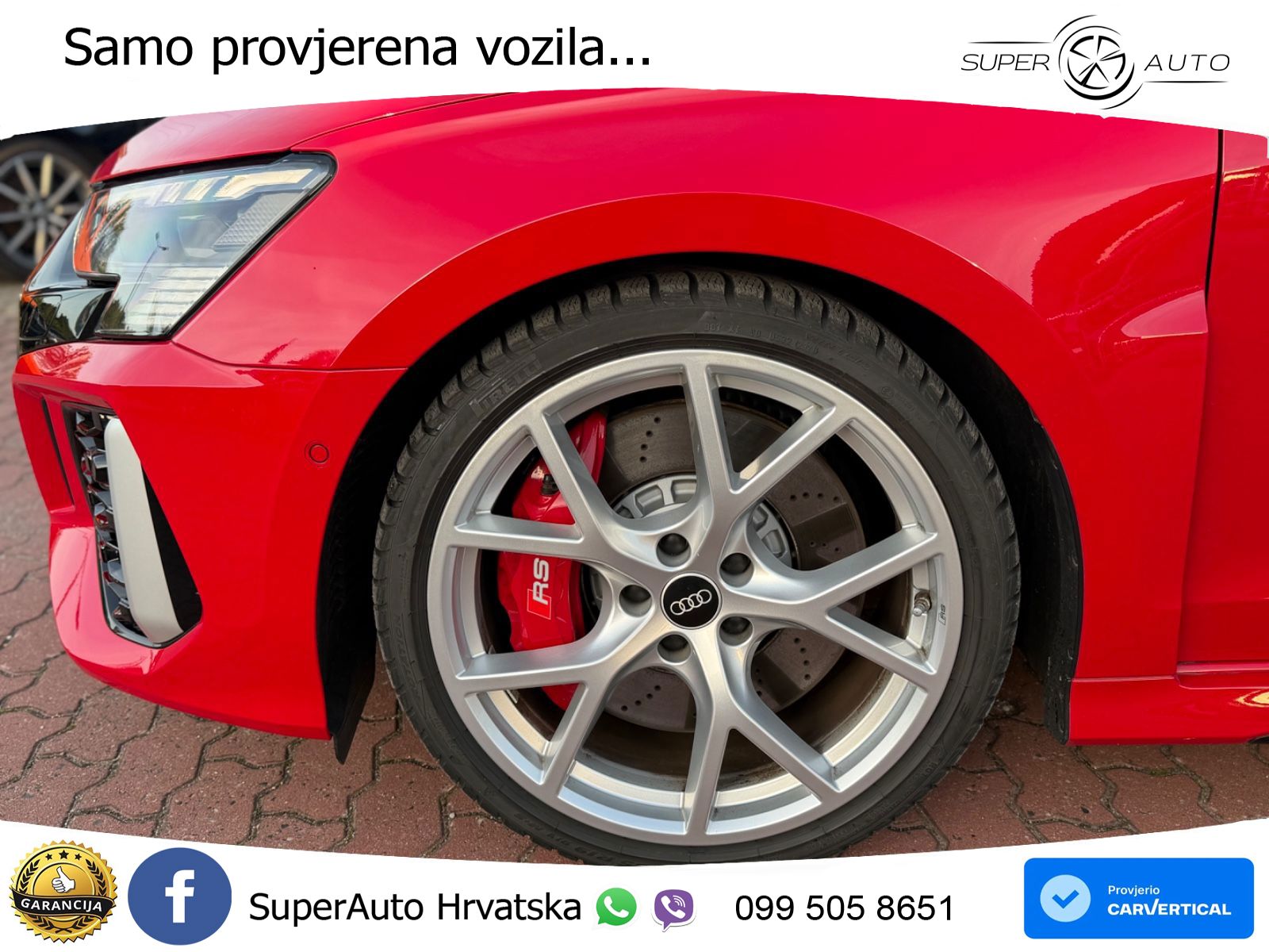 Audi RS3 Sedan 2.5 TFSI (400 KS) quattro S tronic