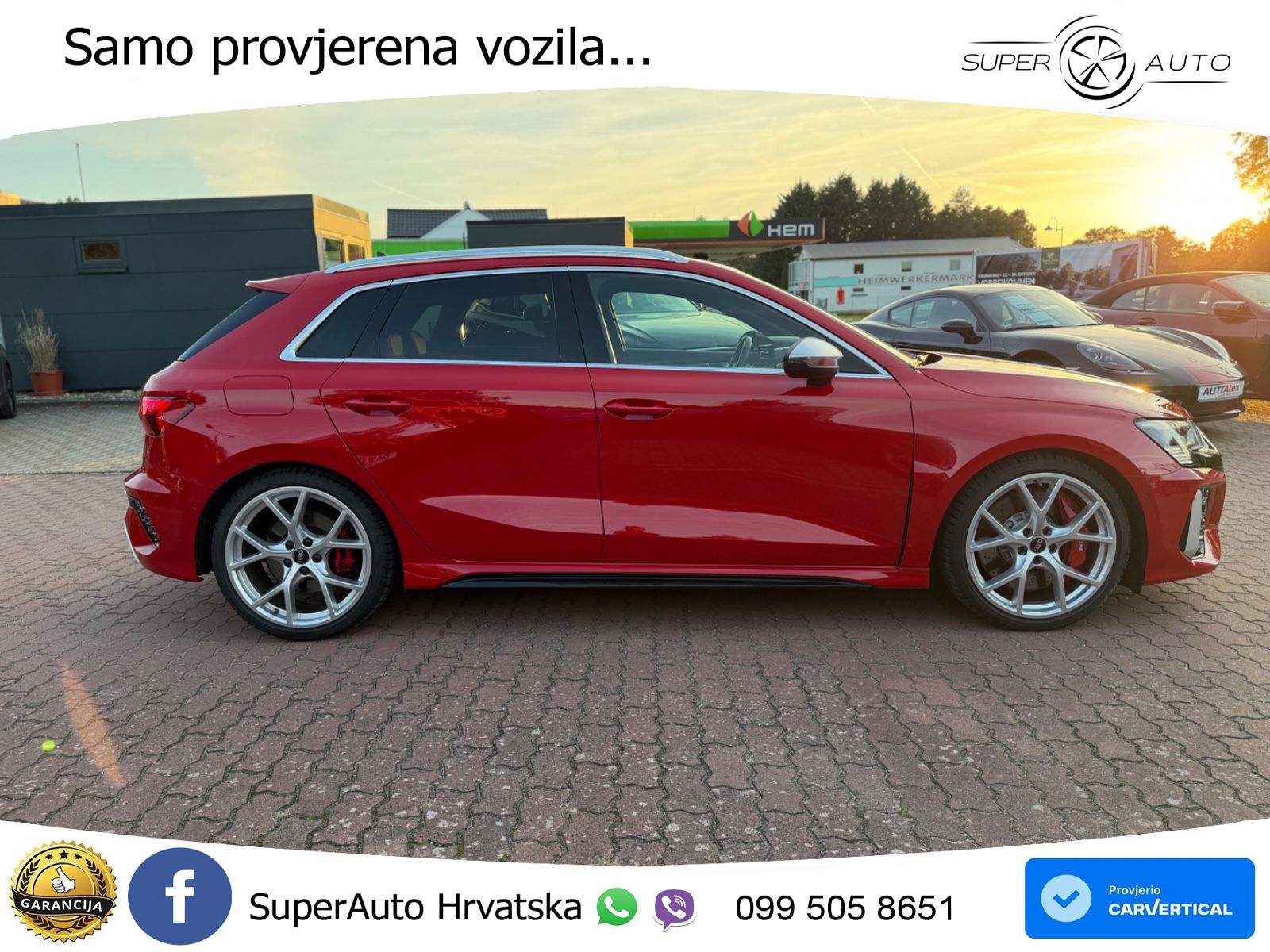 Audi RS3 Sedan 2.5 TFSI (400 KS) quattro S tronic
