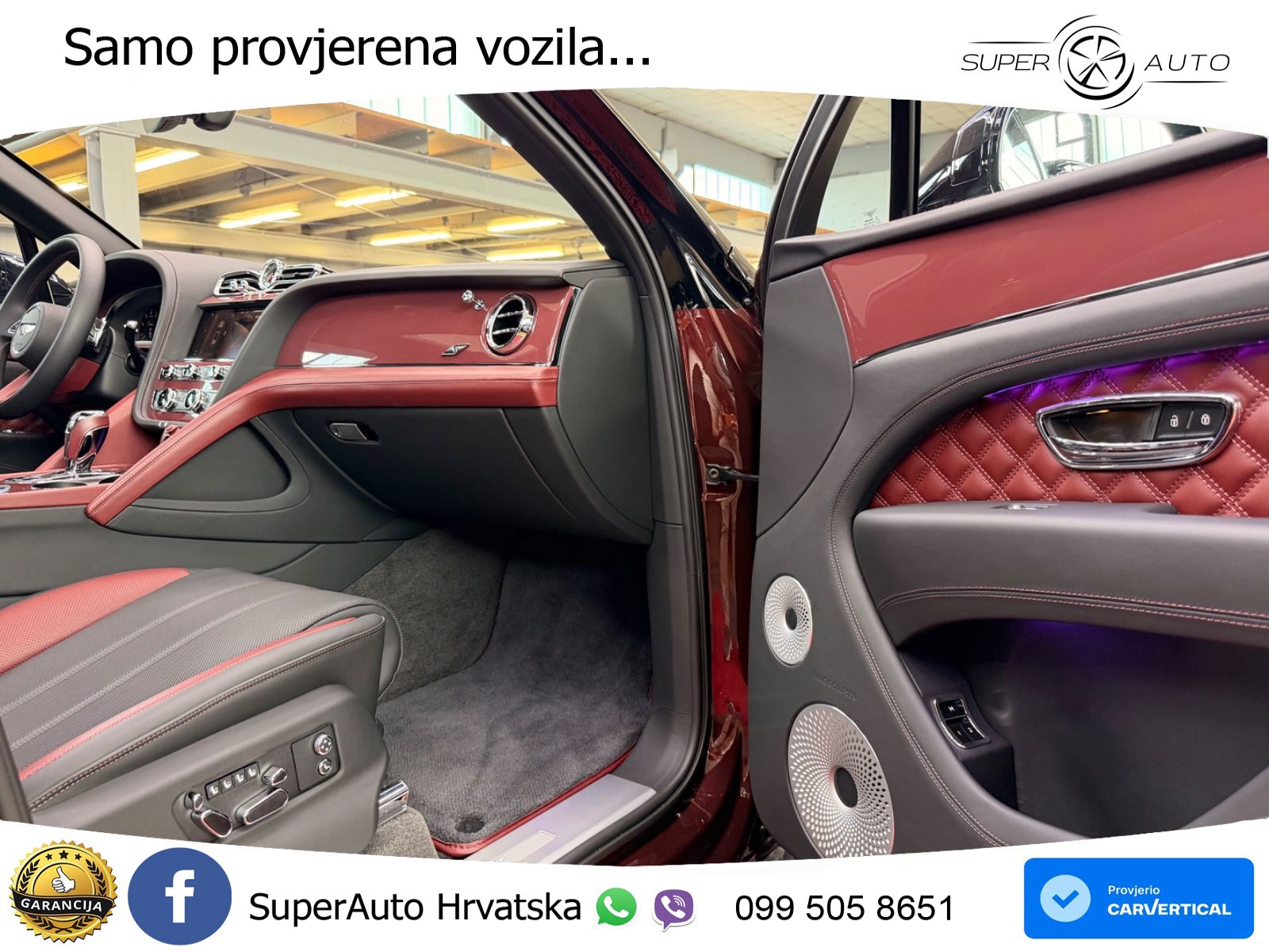 Bentley Bentayga EWB 4.0 V8 (550 KS) 4WD Automatic LED+GR SJED+ACC