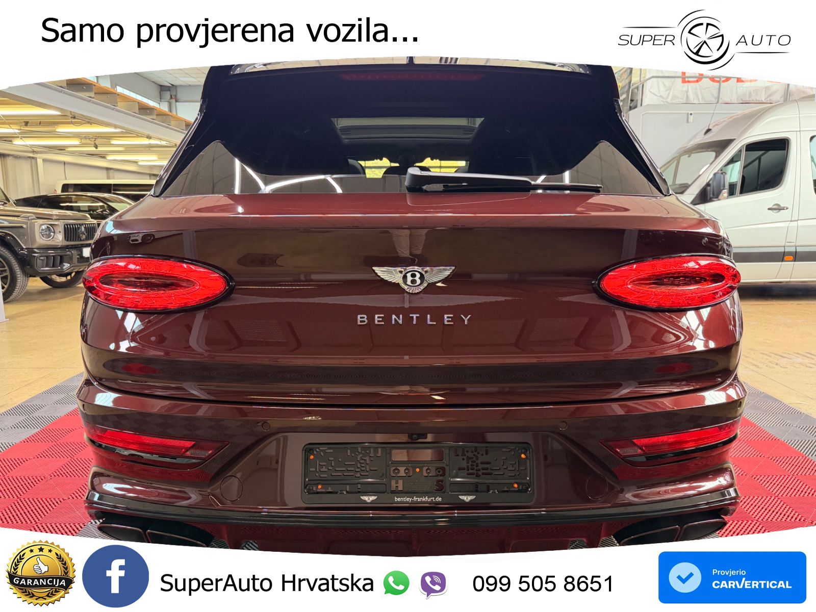 Bentley Bentayga EWB 4.0 V8 (550 KS) 4WD Automatic LED+GR SJED+ACC