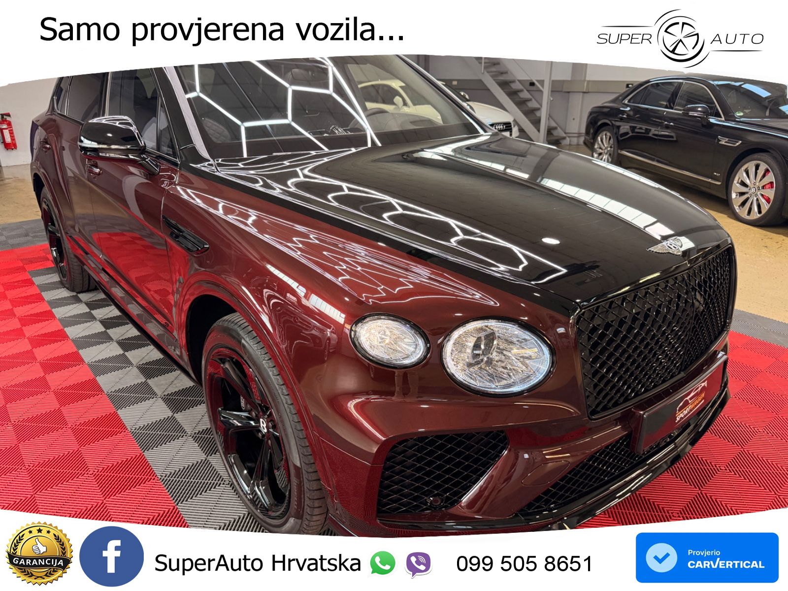 Bentley Bentayga EWB 4.0 V8 (550 KS) 4WD Automatic LED+GR SJED+ACC