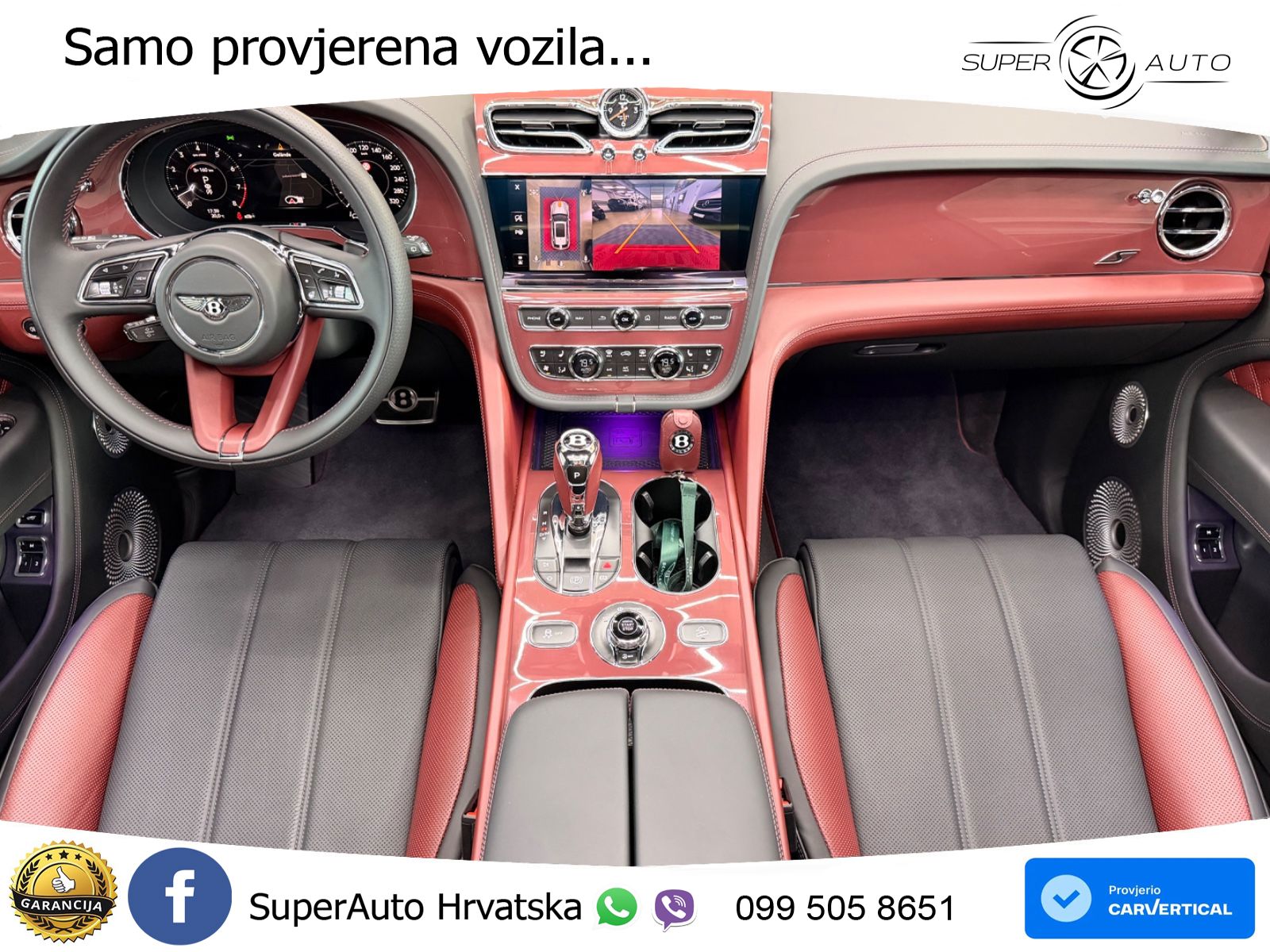 Bentley Bentayga EWB 4.0 V8 (550 KS) 4WD Automatic LED+GR SJED+ACC