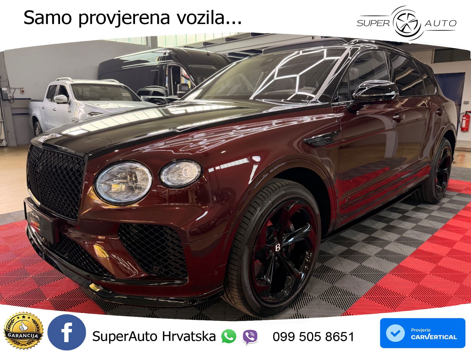 Bentley Bentayga EWB 4.0 V8 (550 KS) 4WD Automatic LED+GR SJED+ACC