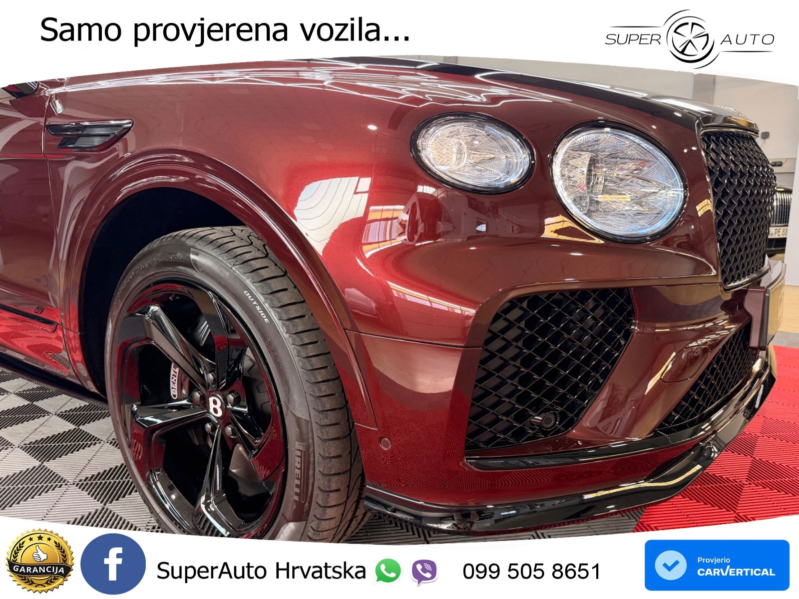 Bentley Bentayga EWB 4.0 V8 (550 KS) 4WD Automatic LED+GR SJED+ACC