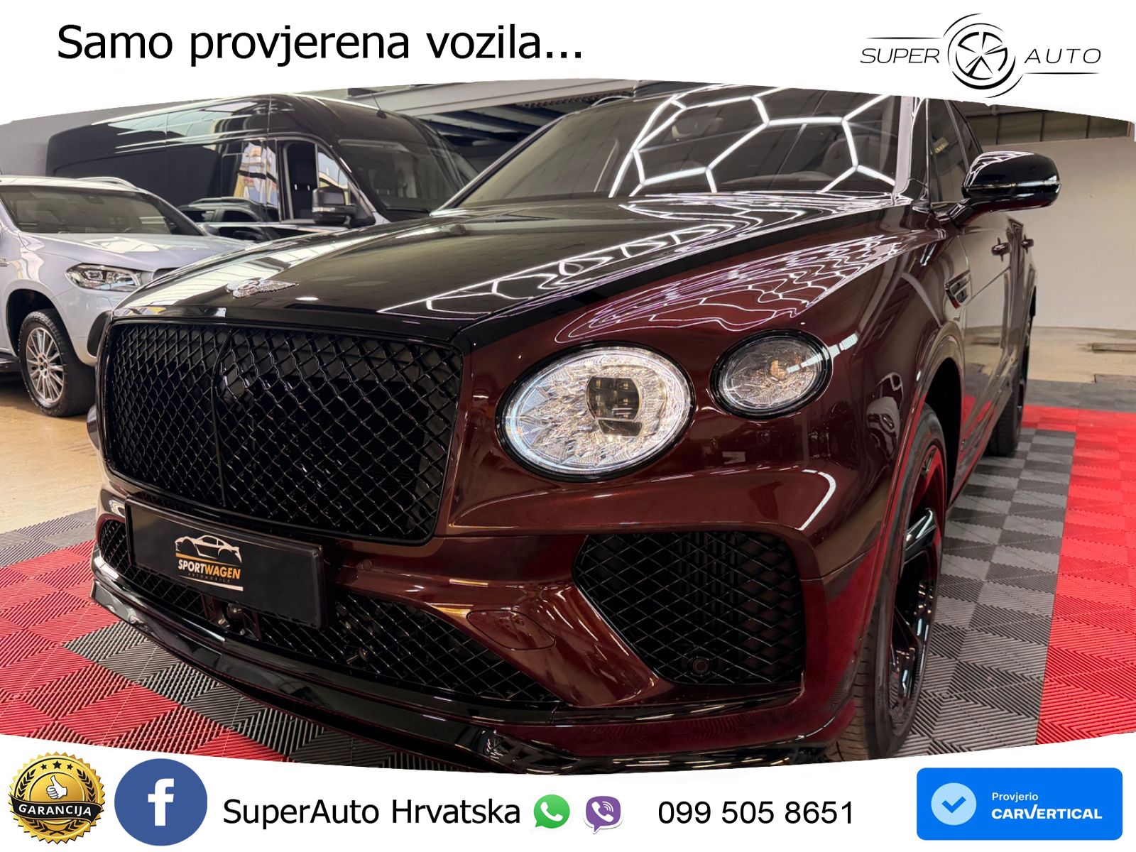 Bentley Bentayga EWB 4.0 V8 (550 KS) 4WD Automatic LED+GR SJED+ACC