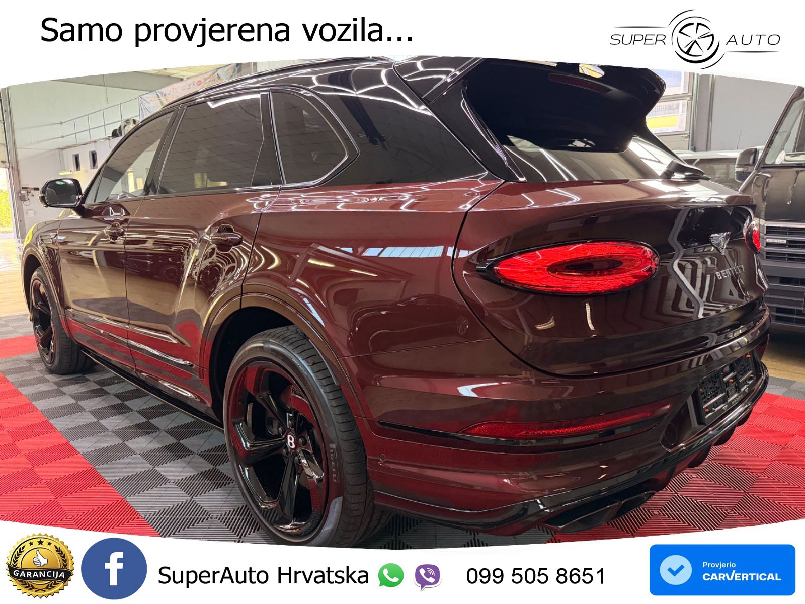 Bentley Bentayga EWB 4.0 V8 (550 KS) 4WD Automatic LED+GR SJED+ACC