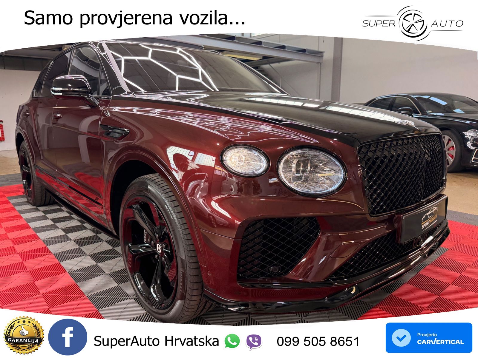 Bentley Bentayga EWB 4.0 V8 (550 KS) 4WD Automatic LED+GR SJED+ACC