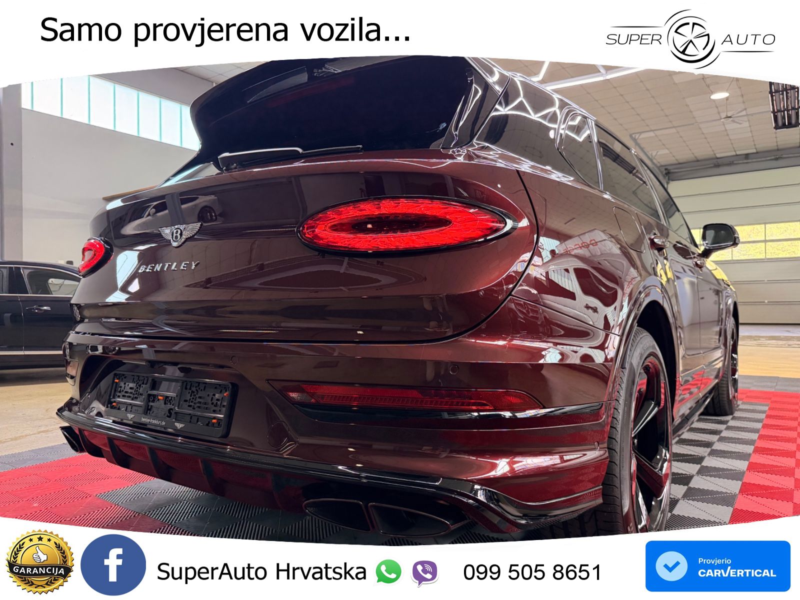 Bentley Bentayga EWB 4.0 V8 (550 KS) 4WD Automatic LED+GR SJED+ACC