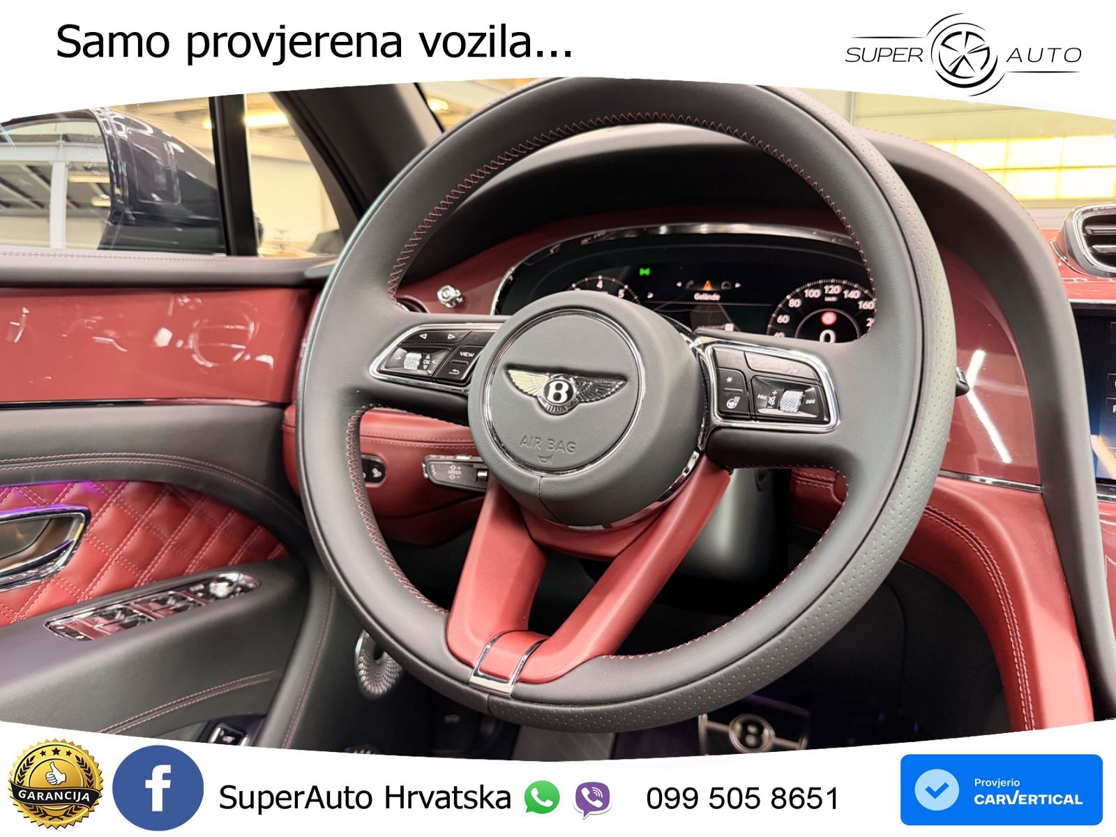 Bentley Bentayga EWB 4.0 V8 (550 KS) 4WD Automatic LED+GR SJED+ACC