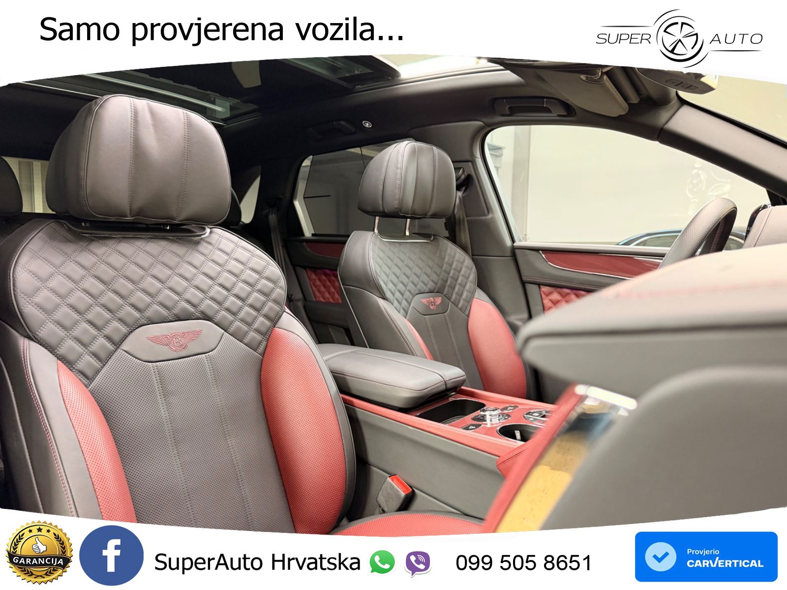 Bentley Bentayga EWB 4.0 V8 (550 KS) 4WD Automatic LED+GR SJED+ACC