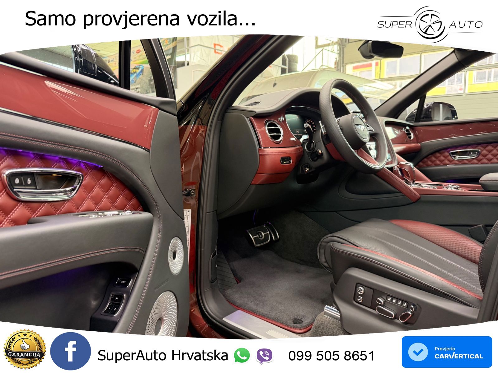 Bentley Bentayga EWB 4.0 V8 (550 KS) 4WD Automatic LED+GR SJED+ACC