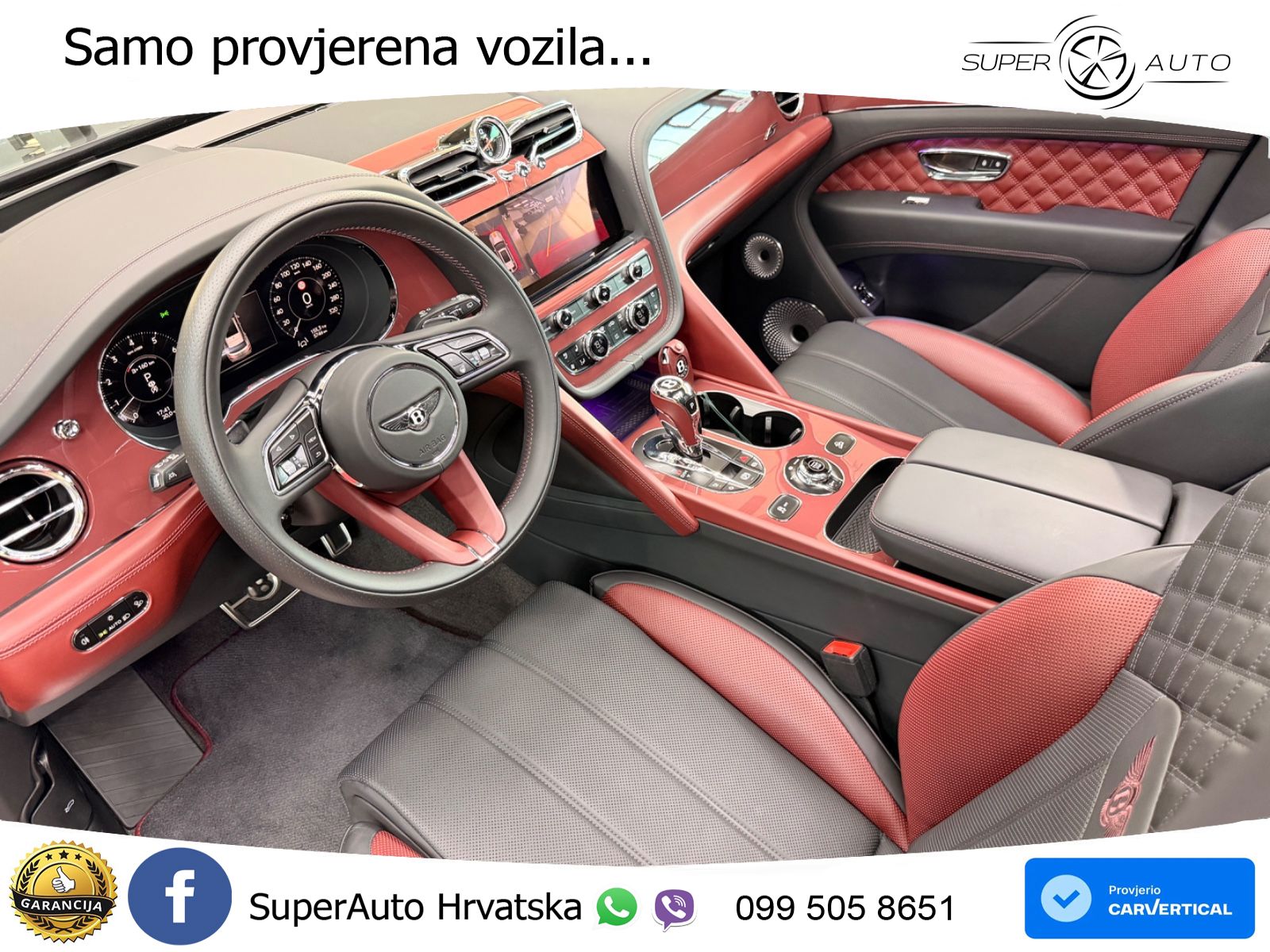 Bentley Bentayga EWB 4.0 V8 (550 KS) 4WD Automatic LED+GR SJED+ACC