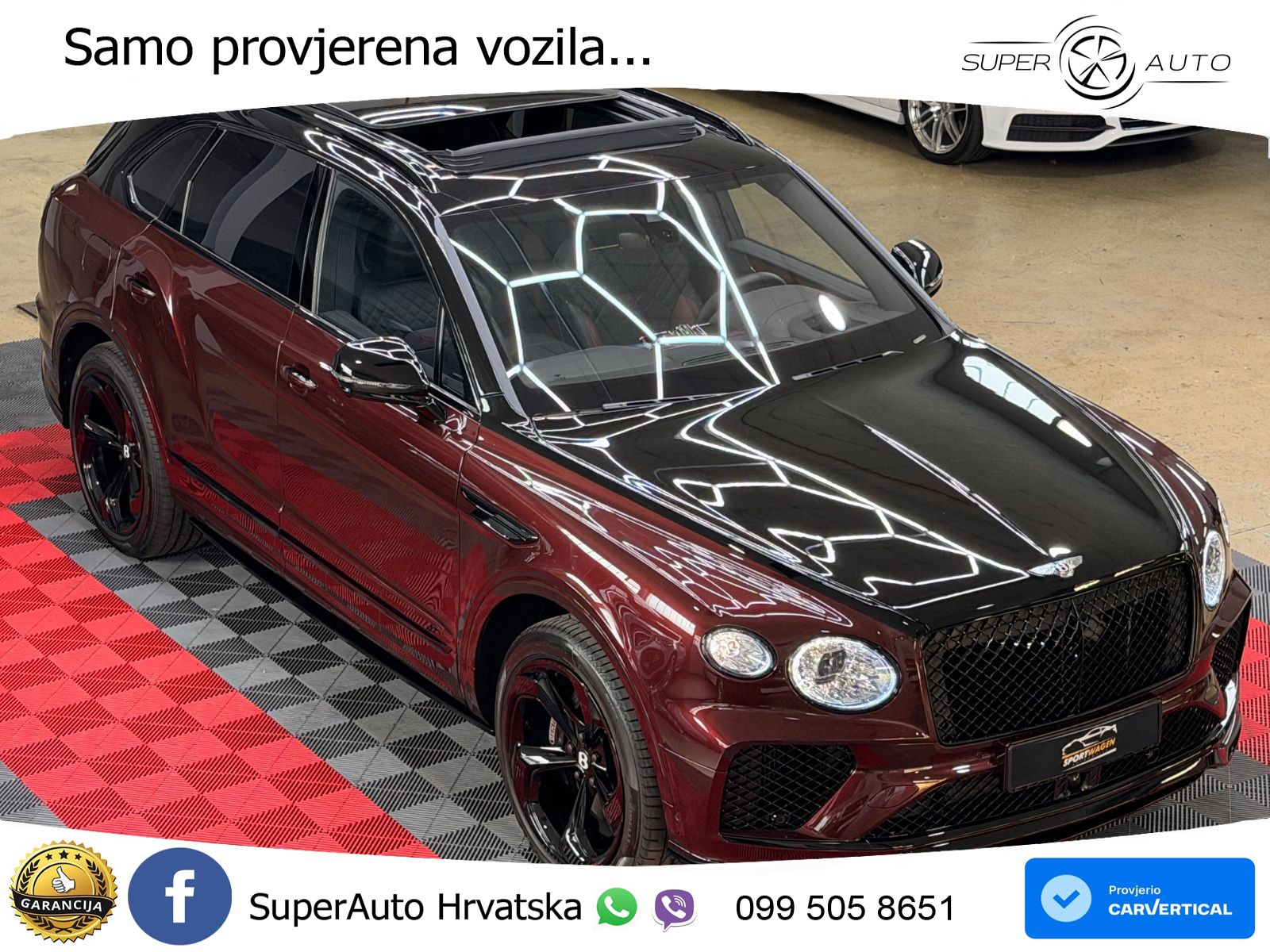 Bentley Bentayga EWB 4.0 V8 (550 KS) 4WD Automatic LED+GR SJED+ACC