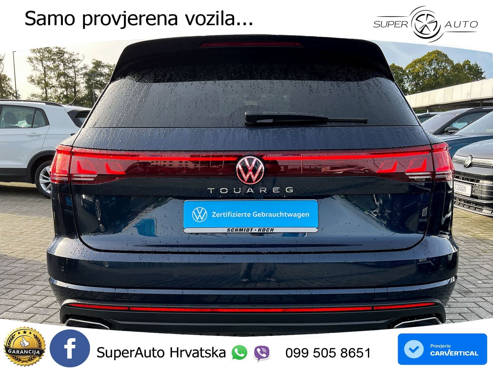 Volkswagen Touareg 3.0 V6 TDI (231 KS) 4MOTION Tiptronic ZRAČNI+ACC+GR SJED+KAM