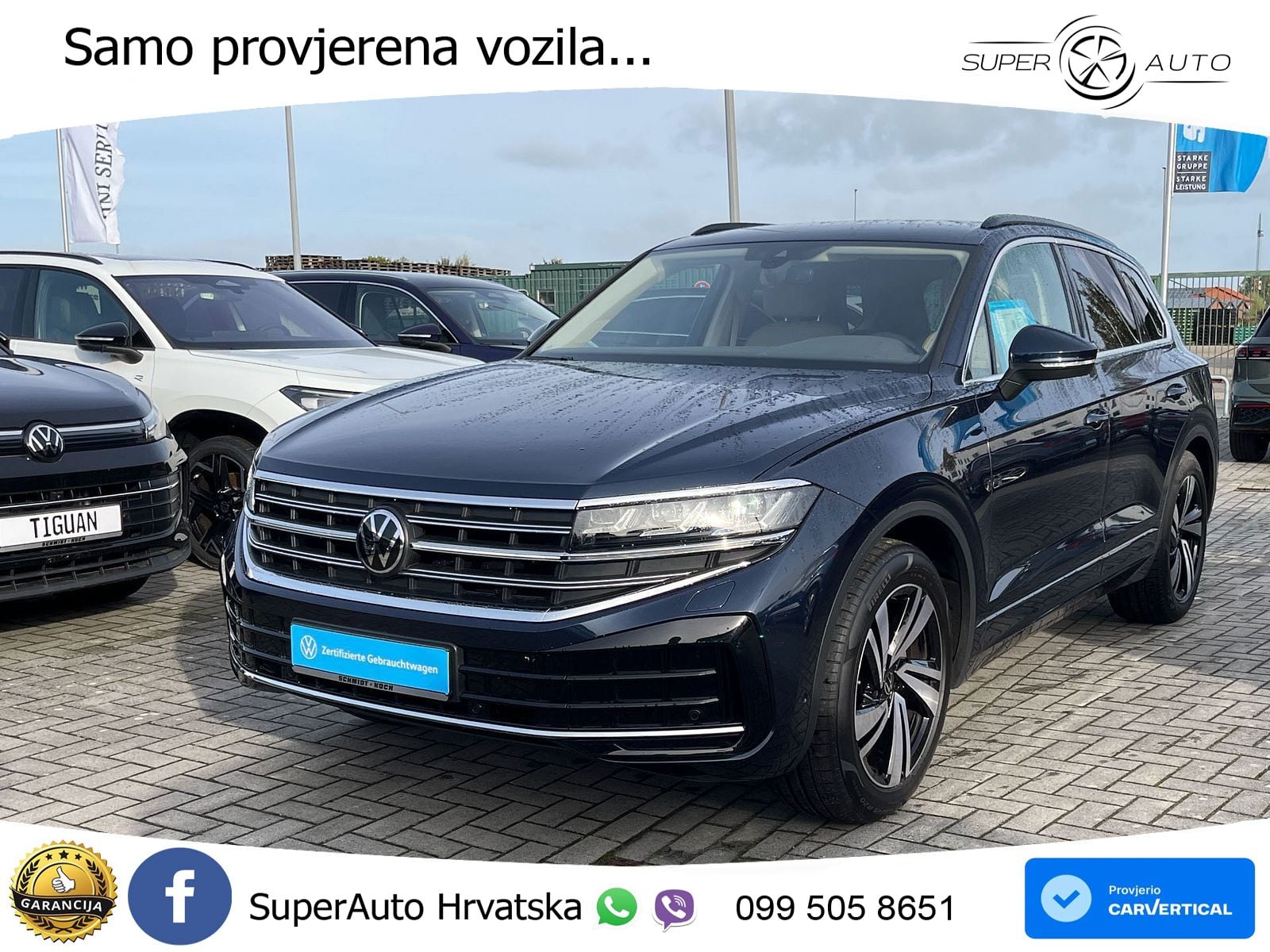 Volkswagen Touareg 3.0 V6 TDI (231 KS) 4MOTION Tiptronic ZRAČNI+ACC+GR SJED+KAM