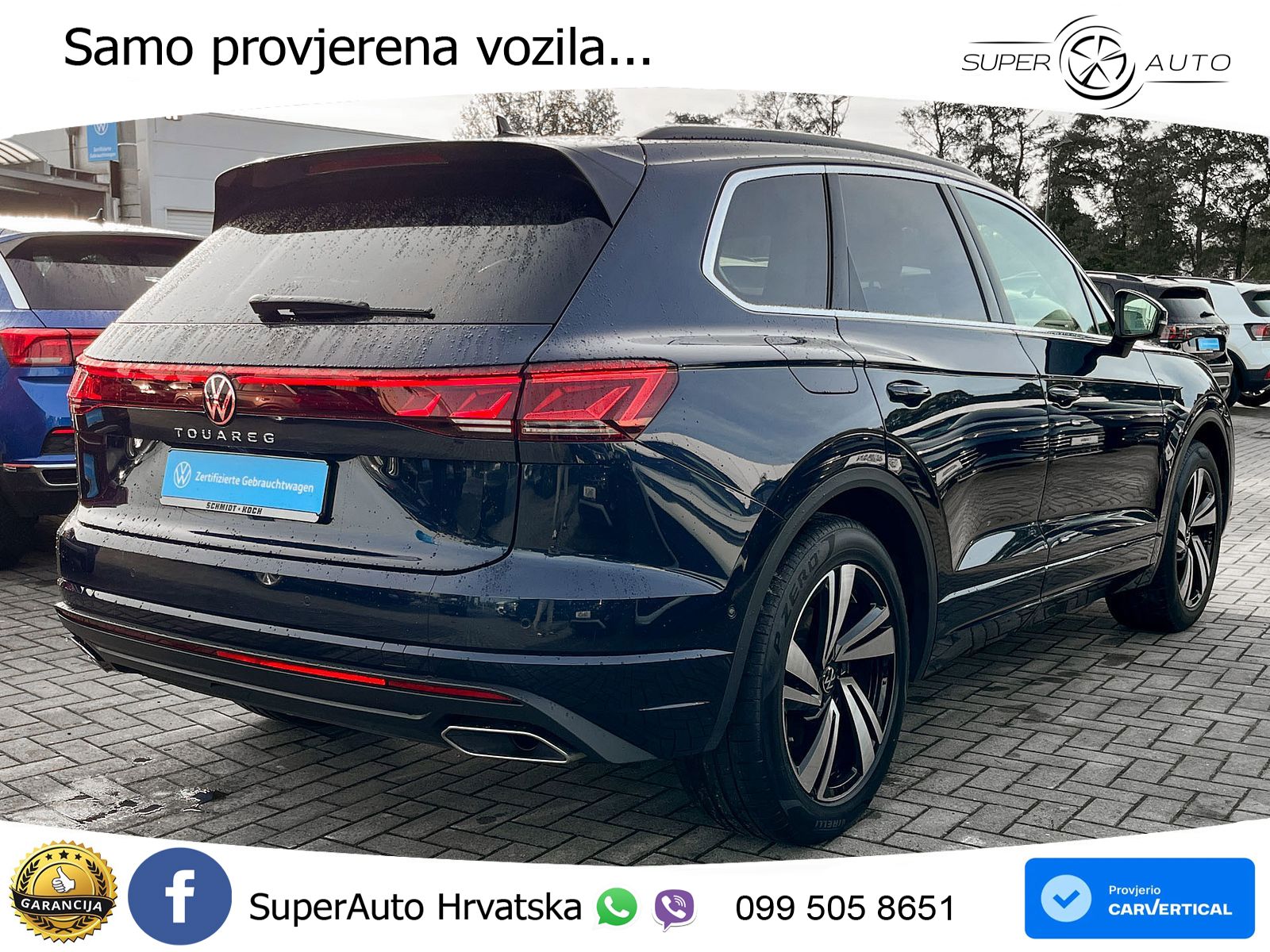 Volkswagen Touareg 3.0 V6 TDI (231 KS) 4MOTION Tiptronic ZRAČNI+ACC+GR SJED+KAM